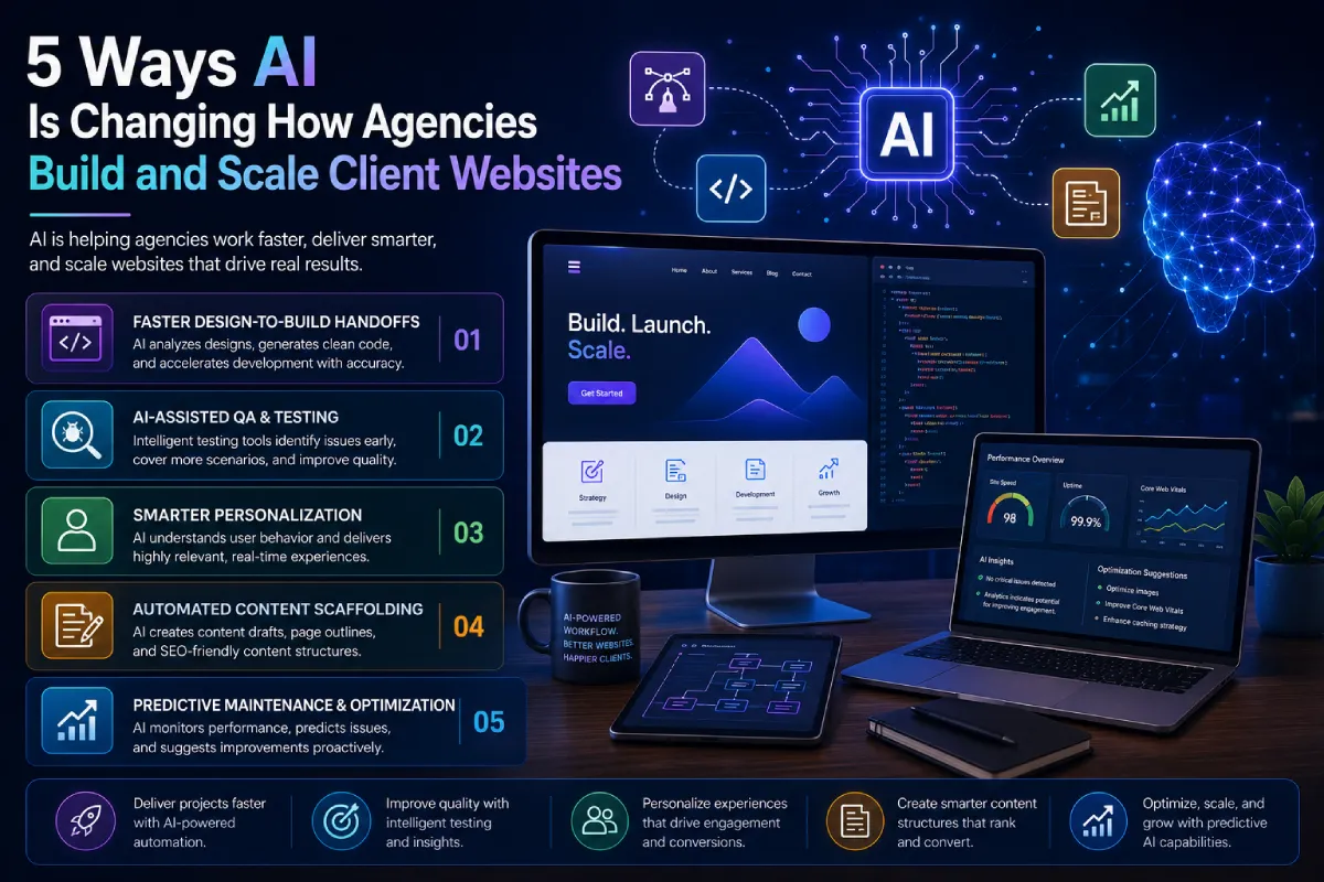5 Ways AI Is Changing How Agencies Build and Scale Client Websites
