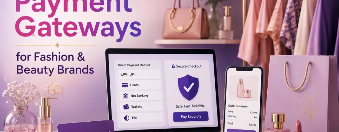 Best Payment Gateways for Fashion & Beauty Ecommerce Brands in India