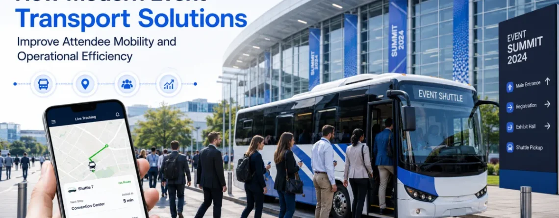 How Modern Event Transport Solutions Improve Attendee Mobility and Operational Efficiency