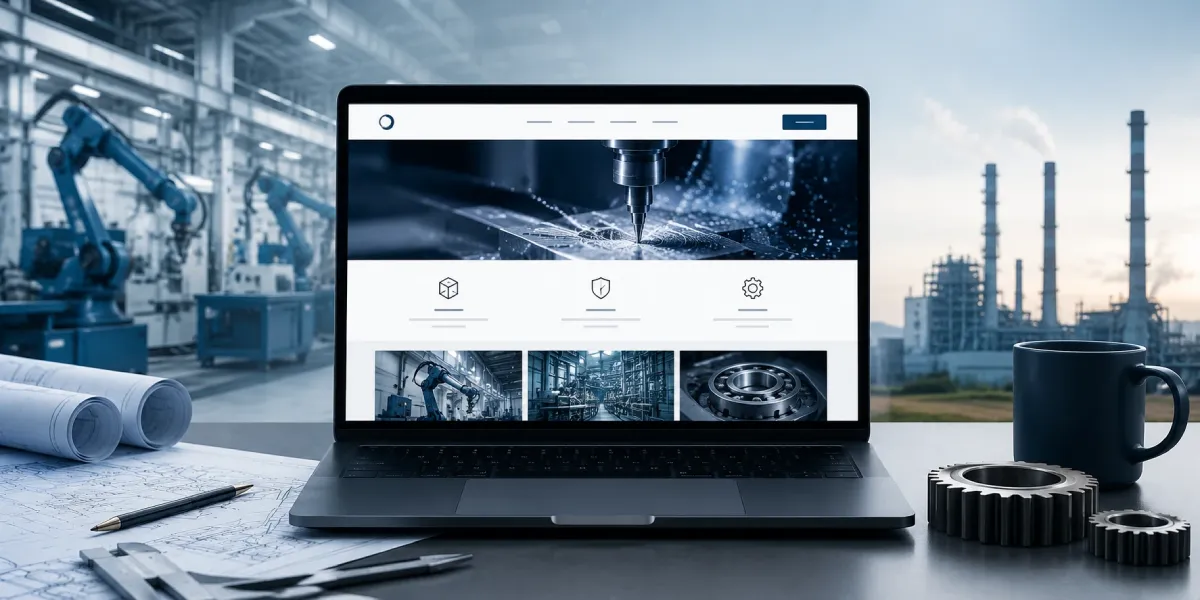 What Makes an Industrial Website Effective Beyond Good Design?